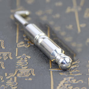 Pluma de acupuntura de acero inoxidable de alta calidad al por mayor portátil de doble cara para aliviar la tensión muscular facial - Product Image 6