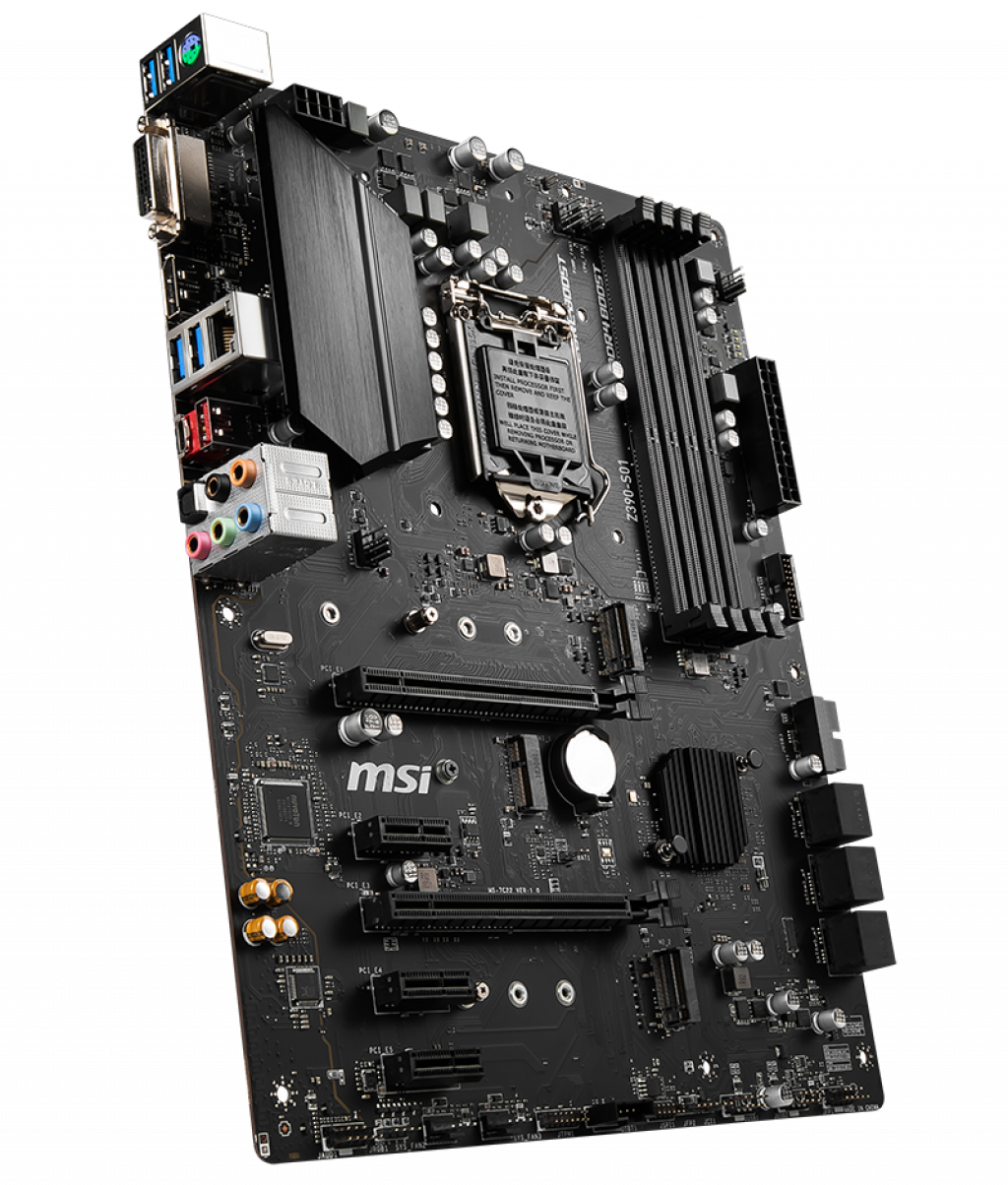 Msi Z390-S01 AX Motherboard With LGA1151 Socket LED Lighting