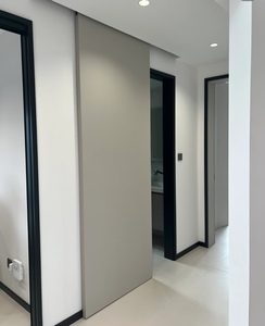 <span class=keywords><strong>Porte</strong></span> intérieure peu encombrante <span class=keywords><strong>pour</strong></span> chambre de petite taille Offre Spéciale <span class=keywords><strong>porte</strong></span> <span class=keywords><strong>coulissante</strong></span> sur <span class=keywords><strong>rail</strong></span> <span class=keywords><strong>porte</strong></span> intérieure en bois personnalisée - Product Image 1