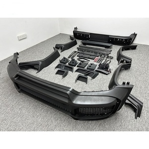 Pour Mercedes Classe <span class=keywords><strong>G</strong></span> W464 G500 G63 <span class=keywords><strong>Brabus</strong></span>- G800 PP : Pare-chocs avant et arrière, passages de roues, kit complet de modification extérieure - Product Image 2