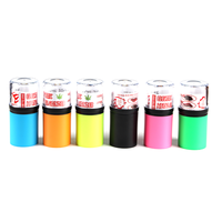 Broyeur à herbes manuel portable USB avec logo personnalisé 2024, écologique, briquet automatique en plastique coloré pour la vente en gros à prix réduit