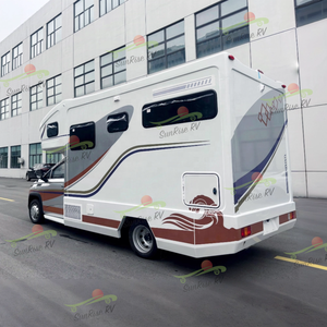 Nhà máy sang trọng điện 4x4 off-road Motorhome <span class=keywords><strong>RV</strong></span> 4-người cắm trại van với điện thoại di động nhà tủ lạnh sang trọng 4x4 motorhomes - Product Image 4