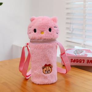 <span class=keywords><strong>Angela</strong></span> Wholesale - Funda de Taza de Peluche con Diseño de Dibujos Animados, Súper Suave, Aislante del Calor, Juguete de Peluche, Regalo Creativo para Niños - Product Image 2