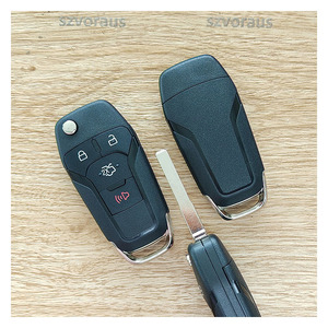 Cho <span class=keywords><strong>4</strong></span> Nút <span class=keywords><strong>Ford</strong></span> F150 2015 16 17 18 19 20 21 Lật Từ Xa Vỏ Chìa Khóa Trường Hợp Fob N5F-A08TDA Không Có Logo (Hu101/Thân Cây) - Product Image 6