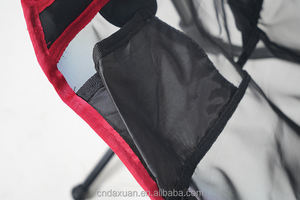 Mecedora al aire libre cómoda tela suave marco de metal jardín Camping senderismo Silla de playa con reposabrazos y almohada - Product Image 6