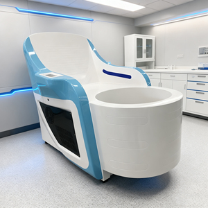 Drei-in-Eins Multifunktionaler Hüftschutz-Stuhl Elektromagnetische Wellentherapie Glücksstuhl - Product Image 6