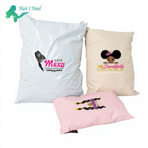 Sac d'expédition avec logo imprimé personnalisé Sac d'expédition en plastique poly de remerciement d'expédition Sac de courrier vert express - Product Image 1