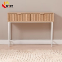 Meubles de salon, table en bois, table de toilette en bois, bureau d'étude, console d'entrée avec tiroirs
