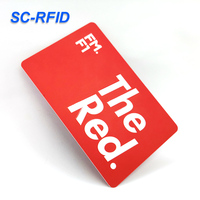 Cartes d'affaires VIP en PVC à impression rapide RFID 13,56 MHz pour hôtels, supermarchés et restaurants