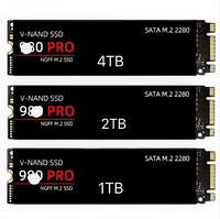 SSD M.2 NGFF 2TB Baru untuk Laptop dan Desktop, Kapasitas Disk Tunggal 2GB, Pasokan Langsung