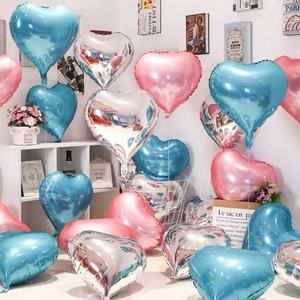 18Inch Màu Sắc Tinh Khiết Bóng Bay Tình Yêu Trái Tim Màu Đỏ Bóng Tốt Hạnh Phúc Sinh Nhật Lá Ballons Cho Đám Cưới Valentine Của Ngày Globo Corazon - Product Image 4