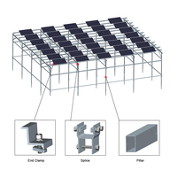 1MW Fabricant chinois de système de montage au sol pour ferme solaire Structure agricole photovoltaïque Système de support pour ferme solaire