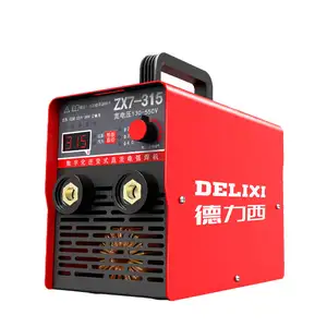 DELIXI قوس اللحام ZX7-315DD (MMA-315DD) لوحة واحدة العادي 8 المكثفات متعددة لوحة أزرار mma آلة لحام للعاكس