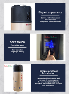 <span class=keywords><strong>Chauffe</strong></span>-<span class=keywords><strong>eau</strong></span> <span class=keywords><strong>thermodynamique</strong></span> WIFI à pompe à chaleur air-<span class=keywords><strong>eau</strong></span> pour hôtels, en acier inoxydable, contrôlé par application - Product Image 2