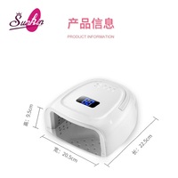 Lampe à ongles rechargeable sans fil 60W, batterie 15600mAh, machine de polymérisation de vernis gel avec poignée pour commandes en gros