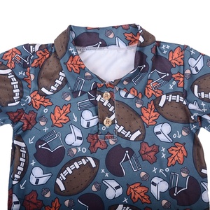 Camiseta de Cuello Alto Personalizada con Logotipo para Bebés, Suave, de Algodón Orgánico, con Cuello Camisero - Product Image 5