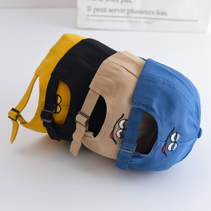 Casquette bébé en PVC 6 panneaux, toutes saisons, <span class=keywords><strong>1</strong></span>-3 ans, style coréen, unisexe, lettre M, baseball, taille unique, protection <span class=keywords><strong>solaire</strong></span>, chapeau <span class=keywords><strong>pour</strong></span> enfants - Product Image 5