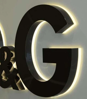 OEM personnalisé acrylique métal PVC rétro-éclairé canal 3D lettre étanche IP65 LED enseignes au néon multicolore mariage publicité extérieure