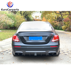 Phụ tùng thân xe E Class năm 2021 trở lên: Lip trước, bộ khuếch tán sau, cánh gió carbon, bộ bodykit Rocket W213 E63, sợi carbon khô - Product Image 6