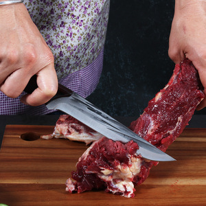 Set di <span class=keywords><strong>Coltelli</strong></span> da Cucina Multiuso Forgiati Yangjiang, <span class=keywords><strong>Coltelli</strong></span> per Disossare e Sfilettare con Manico in Legno Colorato - Product Image 3