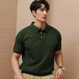 เสื้อโปโลแขนสั้นผู้ชายสไตล์ธุรกิจเข้ารูปสำหรับฤดูร้อน - Product Image 1
