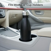 Bouteille d'eau isotherme en acier inoxydable ZREGGUR personnalisée 500 ml 750 ml, double paroi sous vide, forme cola, thermos de sport et de voyage