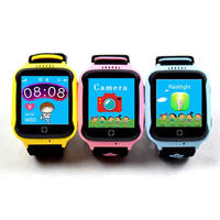 Montre GPS intelligente G900A pour enfants, étanche IP67, bouton SOS, tracker GSM, réponse aux appels, modèle Q19