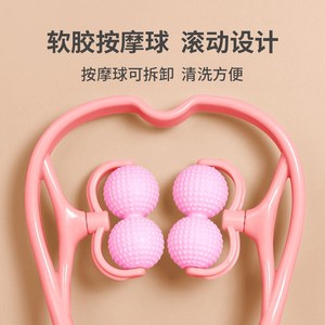 เครื่องนวดคอแบบมือหมุนพร้อมลูกกลิ้งสำหรับบรรเทาอาการปวดคอและไหล่ ใช้ในสำนักงาน - Product Image 5