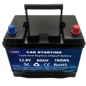 Ev Auto 12 Volt Lithium Batterij 12 V Elektrische Fiets Motorfiets 60ah Driewieler E Riksaw Lithium Batterijen