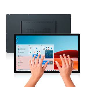 <b>Wall</b> <b>Mount</b> 19 22 24 27 Inch Touch Screen <b>Monitor</b> FHD 1920x1080 Vertical Display Kiosk HMI Touch Screen Android Linux Panel <b>Pc</b> - Product Image 1