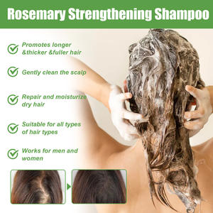 Champú de Romero Limpieza profunda Masaje cuero cabelludo <span class=keywords><strong>Hidratante</strong></span> champú suave para cabello denso - Product Image 4