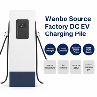 Borne de recharge rapide DC pour véhicules électriques Wanbo-560, norme européenne, double pistolet, 60-320 kW, CCS2, OCPP 1.6, CE