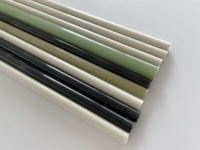 Bâton de renforcement en plastique, fibre de verre, plastique solide