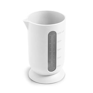 เหยือกตวงโพลีโพรพิลีนสีขาวขุ่น ขนาด 0.5 ลิตร พร้อมขีดบอกปริมาตร ขนาด 10 ซม. x 15 ซม. ผลิตในอิตาลี - Product Image 1