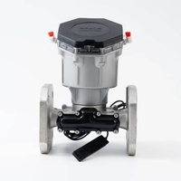 Meter Air Ultrasonik Baja Tahan Karat DN80 DN100 DN150 MBUS RS485 Pembacaan Jarak Jauh Meter Aliran Ultrasonik