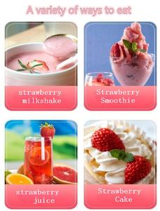 Stroberi Premium Beku-Kering dalam Jumlah Besar, Buah Kering yang Diawetkan dengan Air untuk Camilan dan Resep - Product Image 5