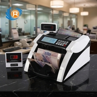 Compteur de billets multi-devises OR-809 avec affichage LED, certifié ROHS, qualité professionnelle, reconnaissance automatique des devises, détection UV