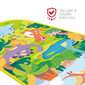 JinYing - Manta de Actividades para Bebés, Suave, con Teclado Musical, Piano de Dinosaurio, Gimnasio y Tapete de Juego para Bebés - Product Image 3