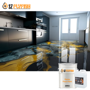 Vernice per pavimenti personalizzata Standard nazionale a tre strati di vernice trasparente epossidica lucida alta Resina epossidica fornitori di Resina epossidica a Y B - Product Image 1