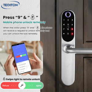 شقة tedititon أمن بدون مفتاح ذكي قفل بيومتري رقمي Tuya on - Product Image 5