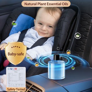 Diffuseur d'huile parfumée intelligent pour voiture haut de gamme 50 ml, lumière rouge étoile fantaisie, démarrage/arrêt automatique, désodorisant d'air pour voiture, lumière d'ambiance - Product Image 6