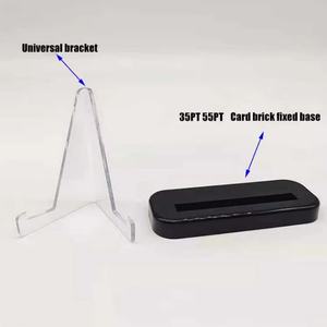 New Plastic Business <b>Card</b> Protection Premium Universal <b>Display</b> <b>Stand</b> Holder with 35pt 55pt 75PT 100PT 130PT <b>Card</b> Bricks - Product Image 6