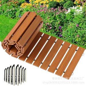 Tablas de Madera para Terraza, Rectangulares, con Sistema de Bloqueo Doble, para Jardín, Camino, Playa - Product Image 2