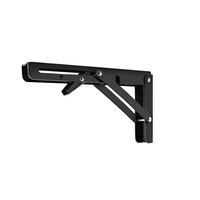Étagère pliable robuste, support mural en acier inoxydable à 90 degrés, support de Table pliable