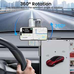 Soporte Magnético para Teléfono de Coche - para Pantalla de Vehículos Eléctricos Tesla BYD - Soporte Plegable y Ajustable para Monitor y Teléfono Móvil - Product Image 5