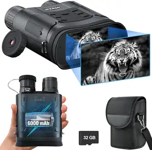 6000mAh Day/Night Vision Binoculars With Camera High Power Infrared Digital 4K Night Vision Goggles 1080FHD