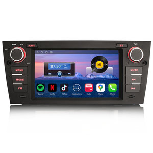 Erisin ES6667B 7 pouces Android 14 autoradio GPS <span class=keywords><strong>Sat</strong></span> 4G TPMS DAB+ DSP Android Auto et Carplay pour BMW E90 E91 E92 E93 - Product Image 1