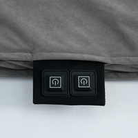 Coussin de siège électrique rechargeable par USB coussin de chaise chauffant matelassé en graphène imperméable pour les maux de dos à usage domestique