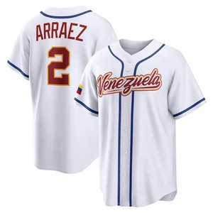Maillot de baseball classique du monde 2026 du Venezuela pour hommes, chemise de sport brodée pour Ronald Acuna Jr, Jackson Chourio, Luis Arraez, William - Product Image 2