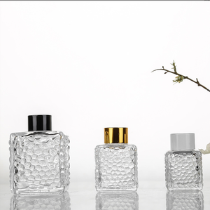 <strong>Reed</strong> <strong>Diffuser</strong> Bottle Set <strong>Reed</strong> <strong>Diffuser</strong> Bottle Luxury square clear 100ml Empty <strong>Diffuser</strong> Bottles with Lids and <strong>Reeds</strong> for Home - Product Image 3